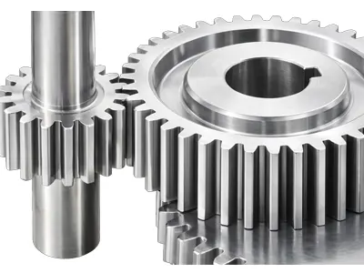 Agricultural gears and sprockets compatible with PTO shaft